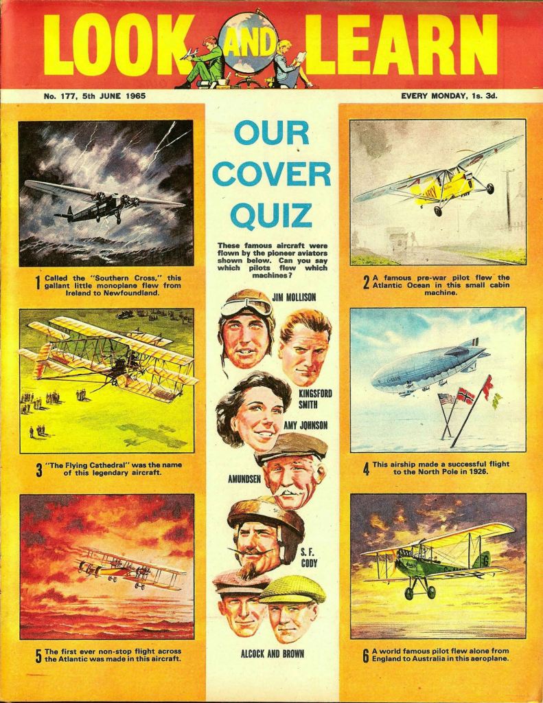 The cover of Look and Learn, issue 177, June 5, 1965.