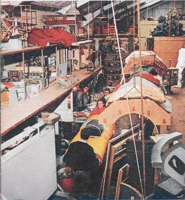 The scene dock at AP Films.