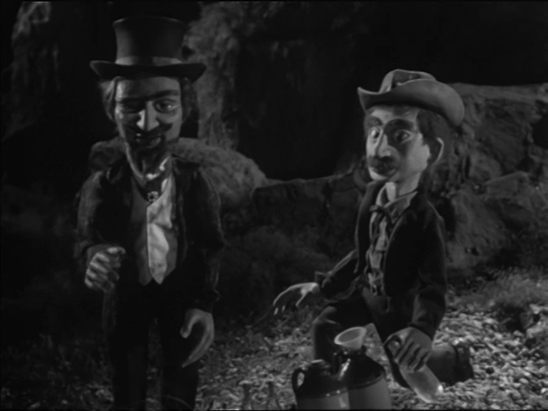 Hyam S. Wright and Scrag in the episode, A Cure For Everything.