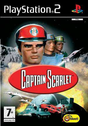 Cover artwork of Captain Scarlet for the PlayStation 2.