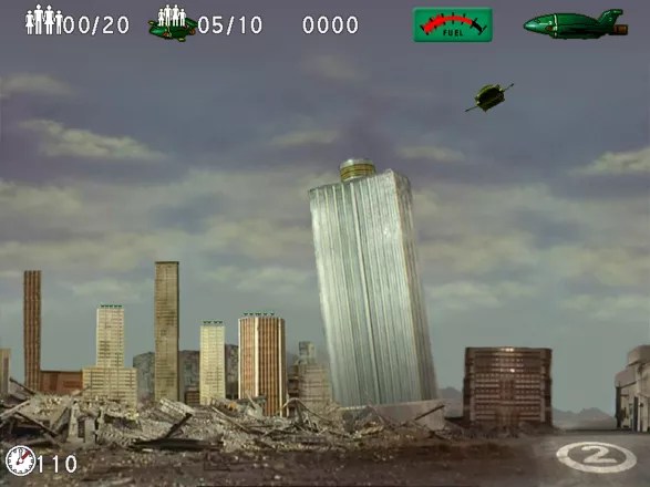 Gameplay from the Thunderbirds F.A.B. Action Pack.
