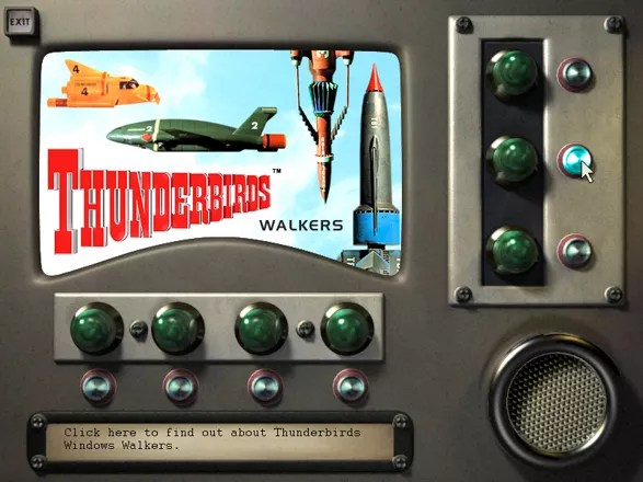 Menu from the Thunderbirds F.A.B. Action Pack.