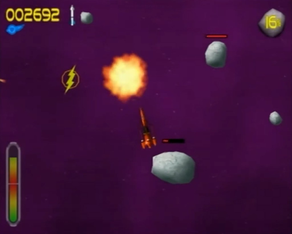 Gameplay from Thunderbirds for the PlayStation2.