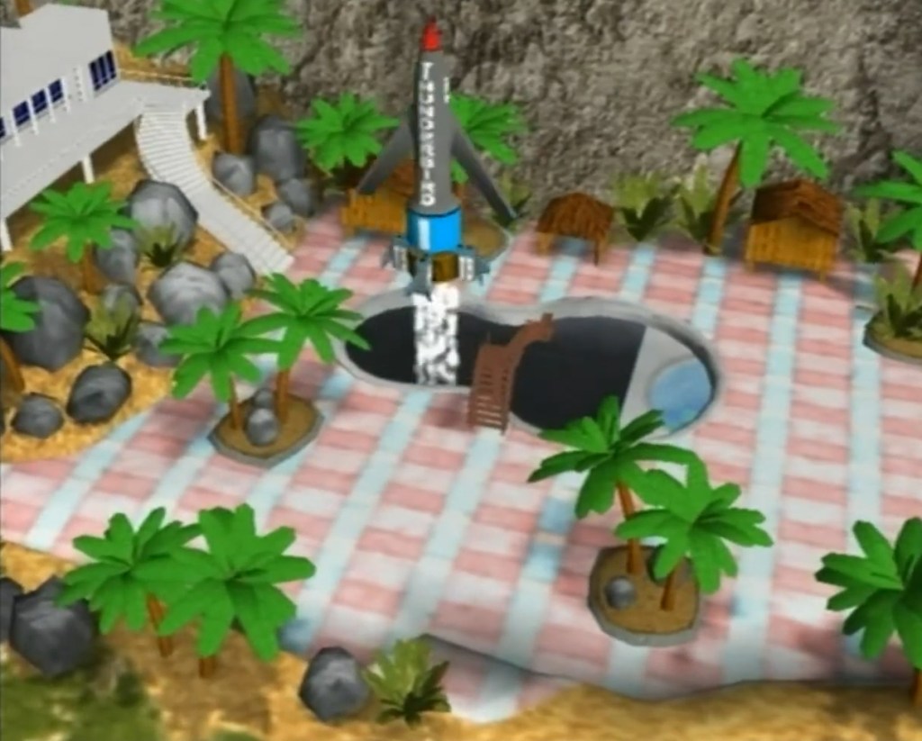 Gameplay from Thunderbirds for the PlayStation 2.