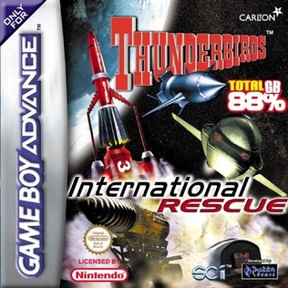 Cover artwork of Thunderbirds: International Rescue for the Gameboy Advance