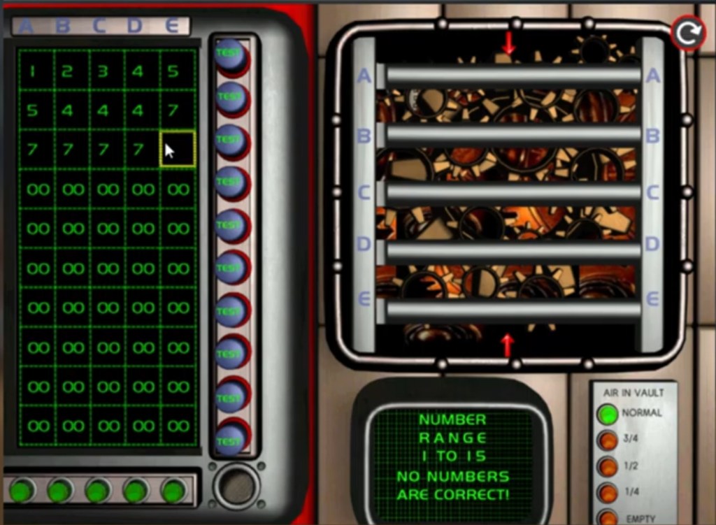 Vault of Doom gameplay