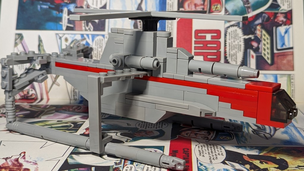 LEGO® Magnacopter MOC from Captain Scarlet And The Mysterons (Security Hazard, 2023)