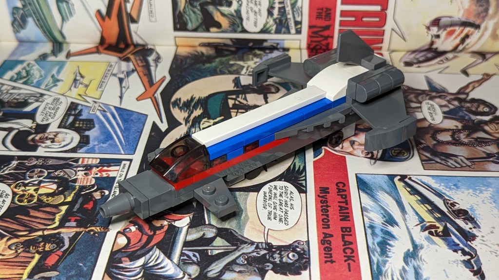 LEGO® Spectrum Passenger Jet MOC from Captain Scarlet And The Mysterons (Security Hazard, 2023)