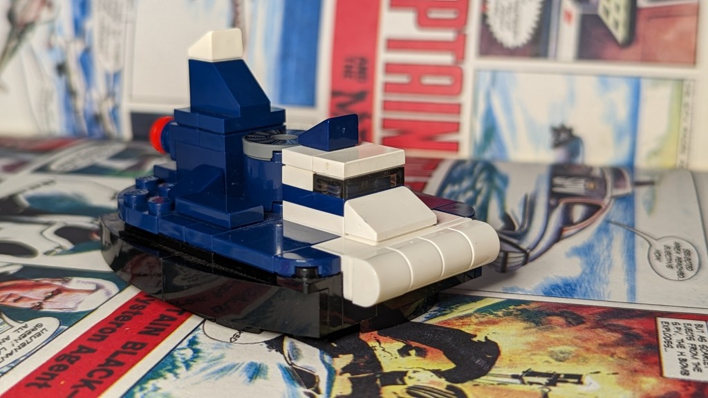 LEGO® Spectrum Hovercraft MOC from Captain Scarlet And The Mysterons (Security Hazard, 2023)