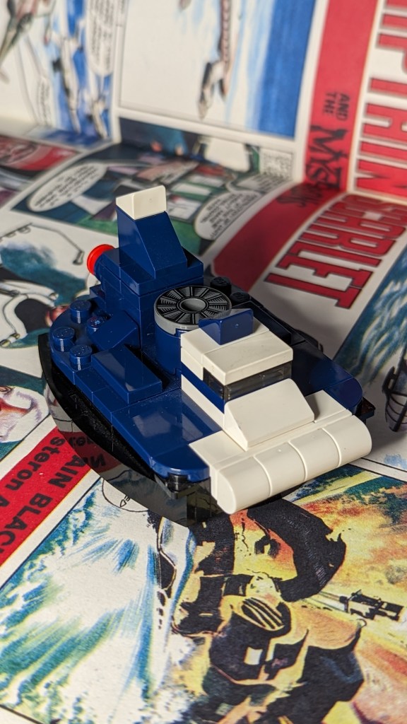 LEGO® Spectrum Hovercraft MOC from Captain Scarlet And The Mysterons (Security Hazard, 2023)