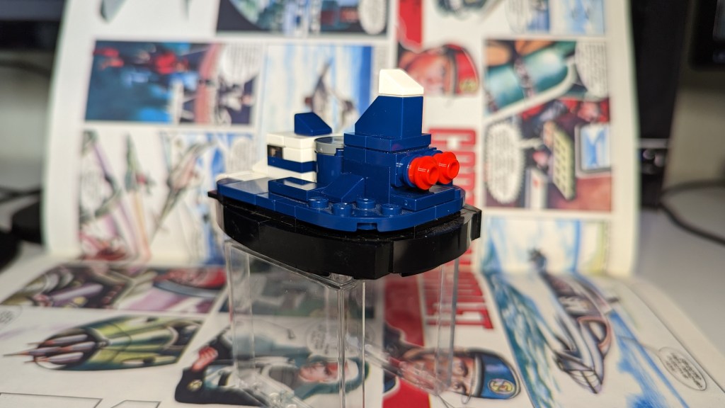 LEGO® Spectrum Hovercraft MOC from Captain Scarlet And The Mysterons (Security Hazard, 2023)
