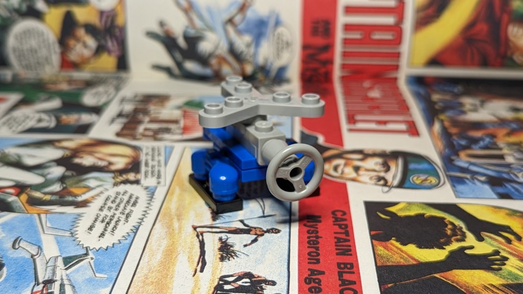 LEGO® Spectrum Helicopter MOC from Captain Scarlet And The Mysterons (Security Hazard, 2023)