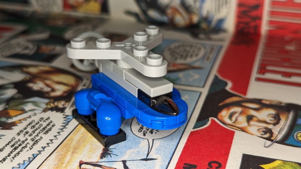 LEGO® Spectrum Helicopter MOC from Captain Scarlet And The Mysterons (Security Hazard, 2023)