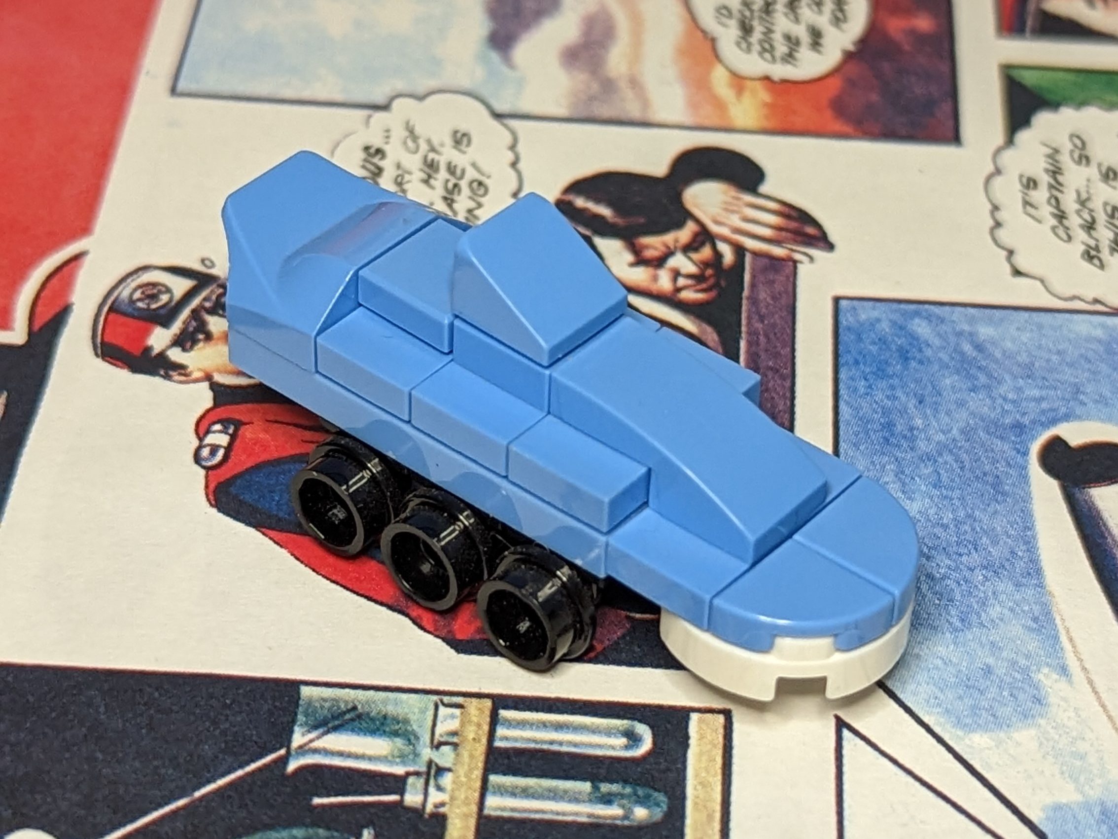 LEGO® SPV MOC from Captain Scarlet And The Mysterons (Security Hazard, 2023)