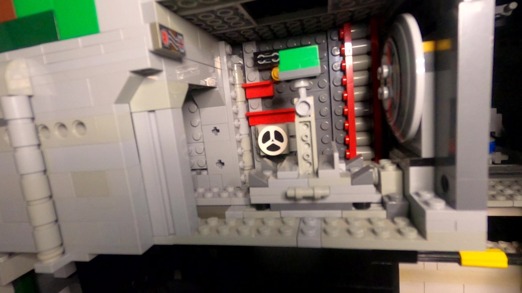 Access to Thunderbird 3 launch tunnel via the couch.