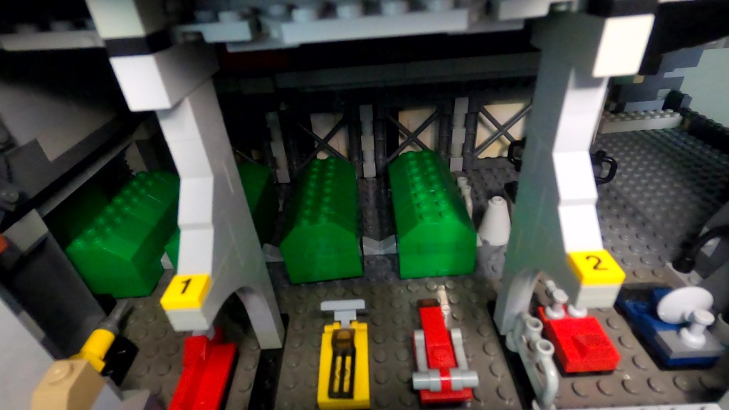 Pod vehicle storage bay